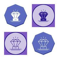 diamant vector pictogram