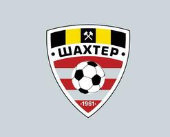 shakhtyor soligorsk club logo symbool Wit-Rusland liga Amerikaans voetbal abstract ontwerp vector illustratie met grijs achtergrond