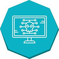 malware vector pictogram