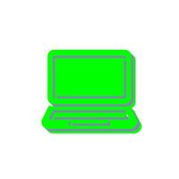 laptop vector pictogram