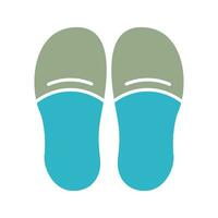 slippers vector icoon