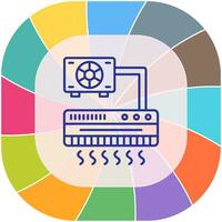airconditioner vector pictogram
