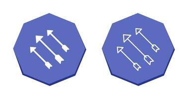 uniek pijlen vector icoon