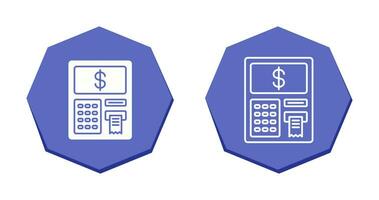 Geldautomaat vector icoon