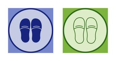 slippers vector icoon