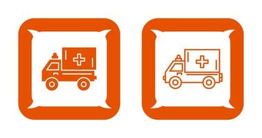 ambulance vector pictogram