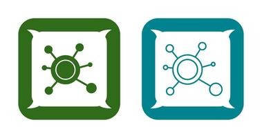 molecuul vector pictogram