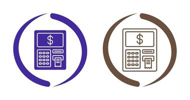 Geldautomaat vector icoon