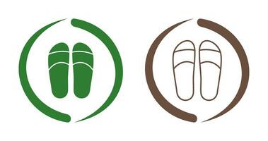 slippers vector icoon