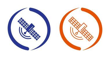 satelliet vector pictogram