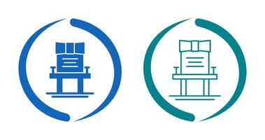 stoel vector pictogram