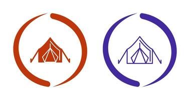 tent vector pictogram