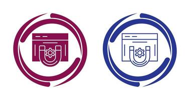 magneet vector pictogram