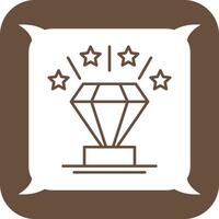 diamant vector pictogram