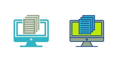 document vector pictogram