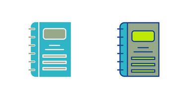 notebook vector pictogram