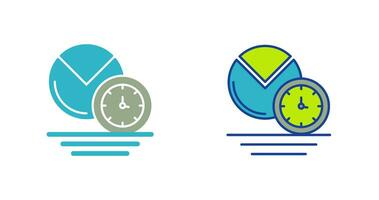 cirkeldiagram vector pictogram