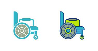 rolstoel vector pictogram