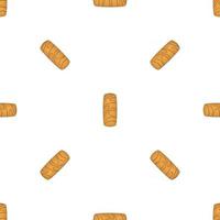 illustratie op thema grote set identieke biscuit vector