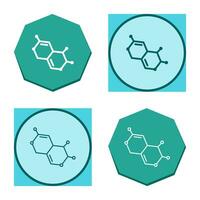 molecuul vector pictogram