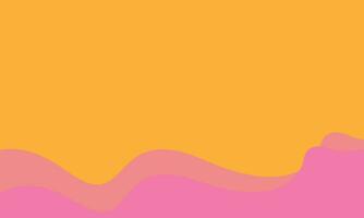 abstract oranje Golf achtergrond. minimaal meetkundig vorm achtergrond abstract ontwerp. vector