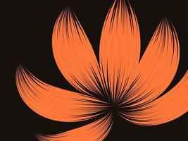 bloem abstract behang vector