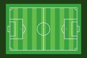 voetbal veld, stadion, veld- van Speel vector