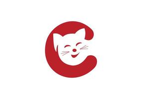 deze is een kat logo ontwerp voor uw bedrijf vector