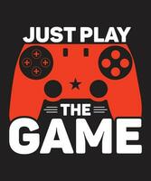 gaming controleur t-shirt ontwerp vector