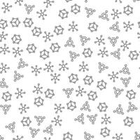 chemisch verbindingen naadloos patroon. perfect voor web plaatsen, ansichtkaarten, wikkels, winkels, winkels vector
