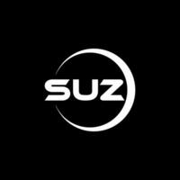 suz brief logo ontwerp, inspiratie voor een uniek identiteit. modern elegantie en creatief ontwerp. watermerk uw succes met de opvallend deze logo. vector