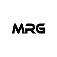 mrg brief logo ontwerp, inspiratie voor een uniek identiteit. modern elegantie en creatief ontwerp. watermerk uw succes met de opvallend deze logo. vector