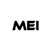 mei brief logo ontwerp, inspiratie voor een uniek identiteit. modern elegantie en creatief ontwerp. watermerk uw succes met de opvallend deze logo. vector