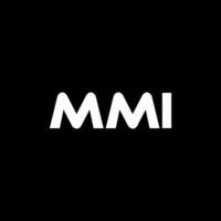 mmi brief logo ontwerp, inspiratie voor een uniek identiteit. modern elegantie en creatief ontwerp. watermerk uw succes met de opvallend deze logo. vector