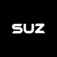 suz brief logo ontwerp, inspiratie voor een uniek identiteit. modern elegantie en creatief ontwerp. watermerk uw succes met de opvallend deze logo. vector