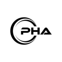 pha brief logo ontwerp, inspiratie voor een uniek identiteit. modern elegantie en creatief ontwerp. watermerk uw succes met de opvallend deze logo. vector