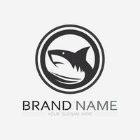 vis abstracte pictogram ontwerp logo sjabloon, creatieve vector symbool van visserij club of online winkel.