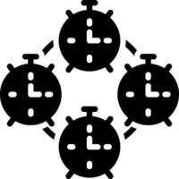 solide icoon voor specificeren vector