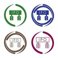 ipo vector icoon