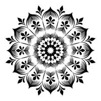 mandala-achtergrondontwerp. vector