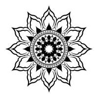 mandala-achtergrondontwerp. vector