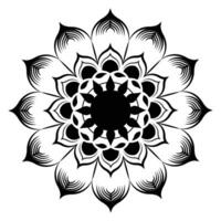 mandala-achtergrondontwerp. vector