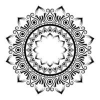 mandala-achtergrondontwerp. vector