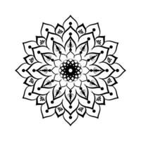 mandala-achtergrondontwerp. vector