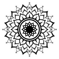 mandala-achtergrondontwerp. vector