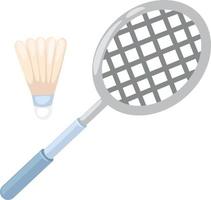 badminton racket illustratie vector