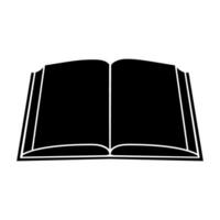 boek vector icoon. notitieboekje illustratie teken. documenten symbool of logo.