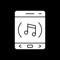 muziek- app vector icoon ontwerp