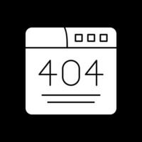 404 fout vector icoon ontwerp