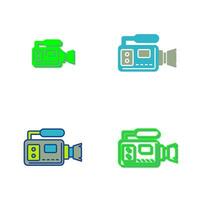 videocamera vector pictogram